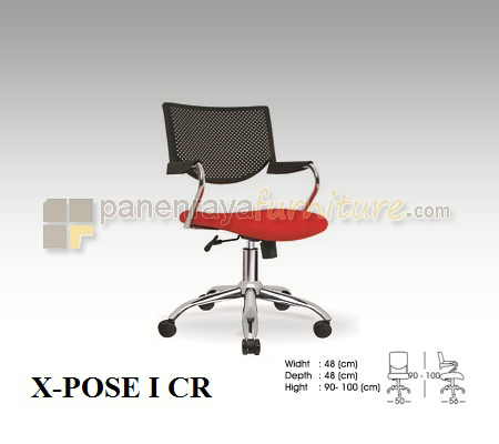 Panen Raya Furniture Kursi Kantor Indachi X POSE I CR