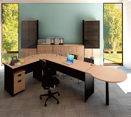 Panen Raya Furniture MEJA DIREKTUR UNO CLASSIC SERIES