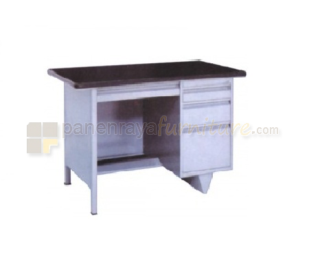 Panen Raya Meja Kantor Brother B 801 Grey 120x75x70