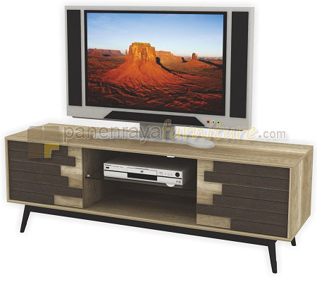 Panen Raya Meja TV Expo VR 7505 Canyon Oak - Sandalwood 160x40x55