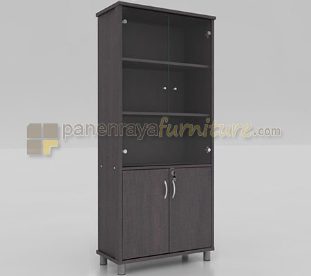 Panen Raya Furniture Lemari Arsip Orbitrend GSR 1080 Mahogani 78x40x180