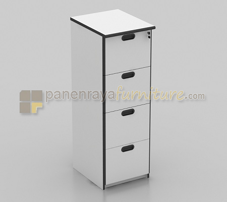 Panen Raya Furniture Filling Cabinet UNO UFL 1284 Grey 4 Laci