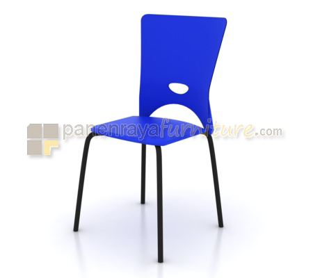 Panen Raya Furniture Kursi Food Court Expo MFC 003 Biru / Orange / Ungu / Merah / Hijau 44x47x80