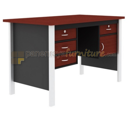 Panen Raya Meja Kantor Expo MTM 3002 Mahogani 140x70x75