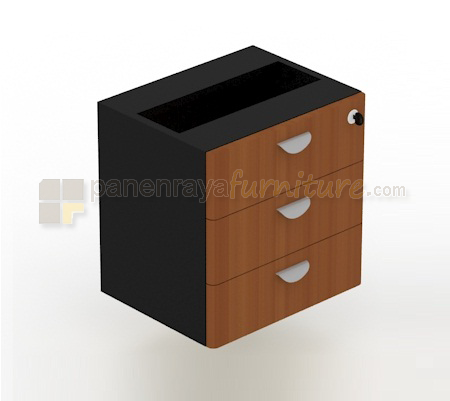 Panen Raya Furniture Laci Gantung Meja Samping UNO UFD 2150 Cherry