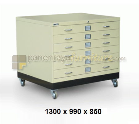 Panen Raya Furniture PLAN FILE ALBA PF-360 A0 6 LACI