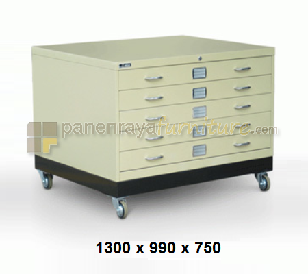 Panen Raya Furniture PLAN FILE ALBA PF-350 A0 5 LACI