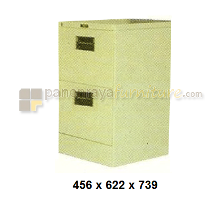 Panen Raya Furniture Filling Cabinet Besi ELITE B4-2C 456x622x739
