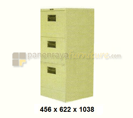 Panen Raya Furniture Filling Cabinet Besi ELITE B4-3C 456x622x1038