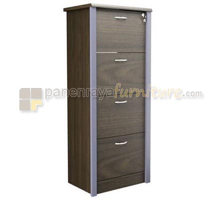 Panen Raya Filling Cabinet Orbitrend OSF 4804 Brown 4 Laci