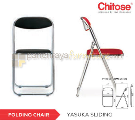 Panen Raya Furniture Kursi Lipat Chitose YASUKA SLIDING