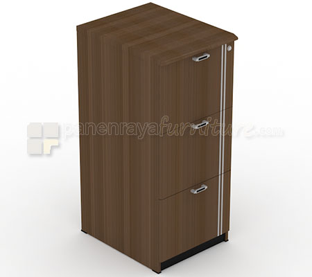 Panen Raya Filling Cabinet UNO UFL 8273 Walnut 3 Laci