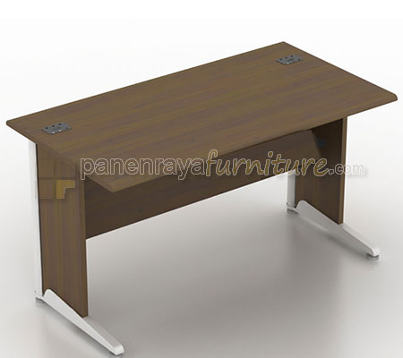 Panen Raya Furniture Meja Kantor Modera AOD 7512 Walnut 120x75x75