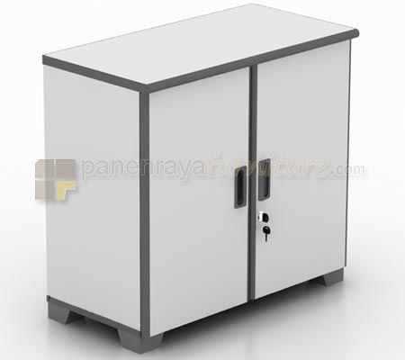 Panen Raya Furniture Lemari Arsip Modera CL 452 Grey 80x41x71