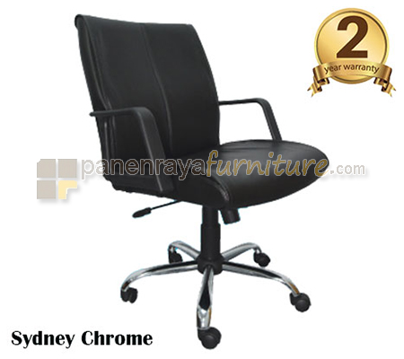 Panen Raya Furniture Kursi Kantor UNO Sydney Chrome