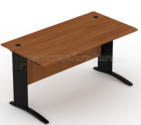 Panen Raya Furniture Meja Kantor UNO UOD 2054 Cherry 140x74x75