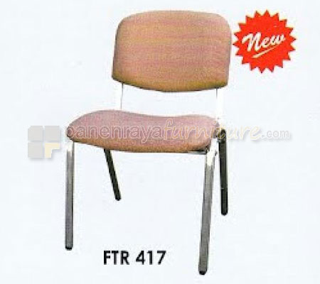 Panen Raya Furniture Kursi Susun Futura FTR 417 Chrome