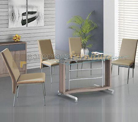 Panen Raya Meja Makan 4 Kursi Siantano Okinawa 150 Sorema