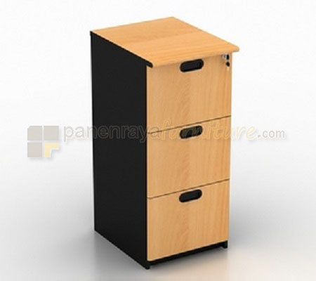 Panen Raya Furniture Filling Cabinet UNO UFL 1233 Beech 3 Laci