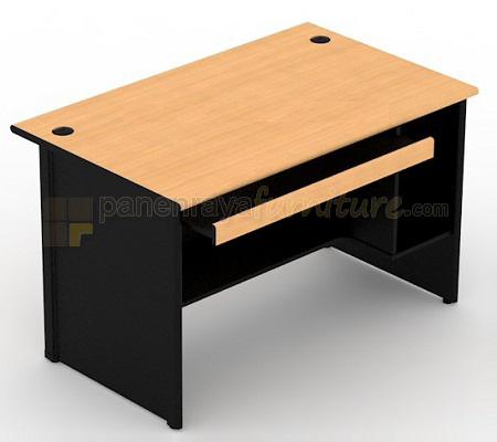 Panen Raya Furniture Meja Komputer UNO UCD 1633 Beech 120x74x75