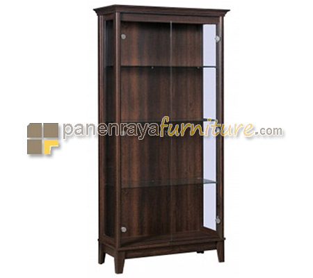 Panen Raya LEMARI HIAS TOPIX LH 869 WALNUT