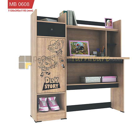 Panen Raya MEJA BELAJAR ROMARO MB 0608 (BROWN) 113x40