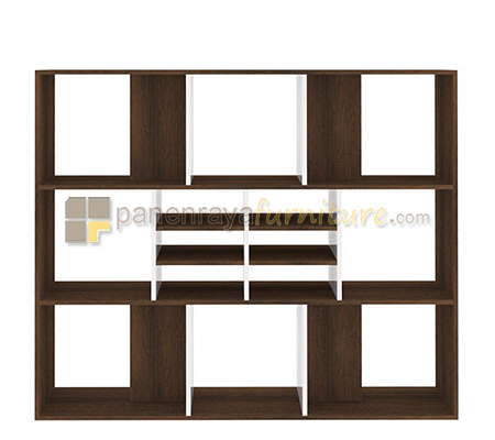 Panen Raya Rak Buku Divider Expo OMB 1401 Matt Wood 140x36x120