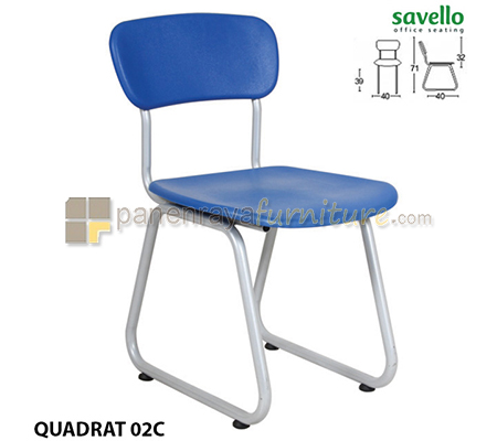 Panen Raya Furniture Kursi Sekolah Savello Quadrat 02C