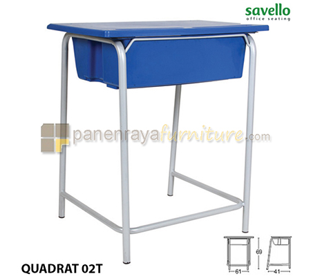 Panen Raya Furniture Meja Sekolah Savello Quadrat 02T