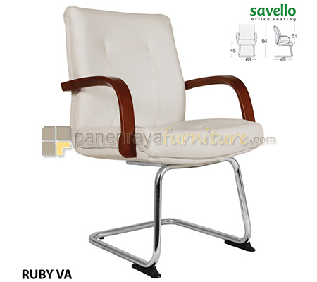 Panen Raya Furniture Kursi Kantor Savello Ruby VA