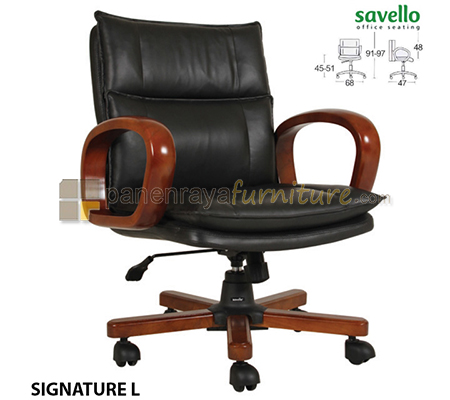 Panen Raya Furniture Kursi Kantor Savello Signature L
