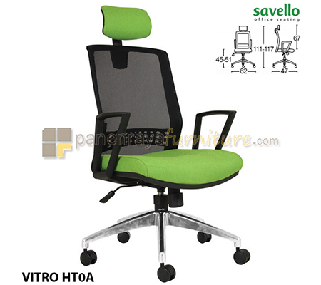 Panen Raya Furniture Kursi Kantor Savello Vitro HT0A