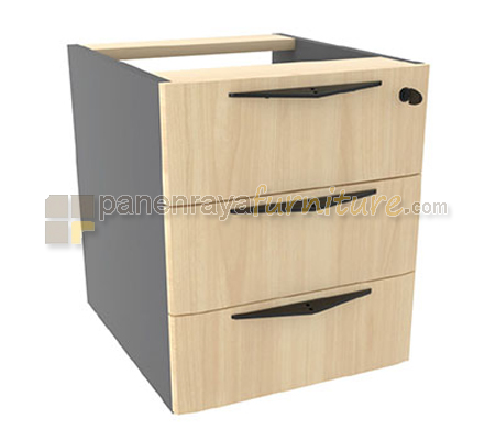 Panen Raya Furniture Laci Gantung Modera SHD 7338 Maple 40x47x47
