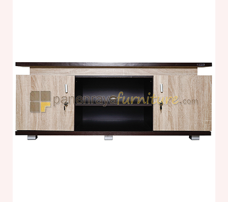 Panen Raya RAK TV / MEJA TV AVR GRACE 142 SONOMA OAK - BEECH RED 120x45