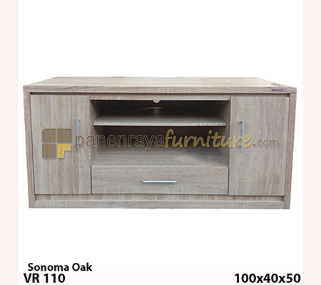 Panen Raya RAK TV / MEJA TV GRACE VR 110 SONOMA OAK 100x40