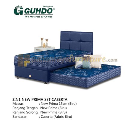 Panen Raya Furniture Guhdo 3in1 New Prima (Set Caserta) Full Set