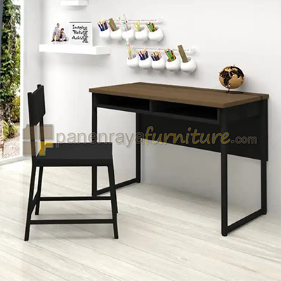 Panen Raya Meja Belajar Expo MSD 5143 Brown Streak - Black 100x50x75