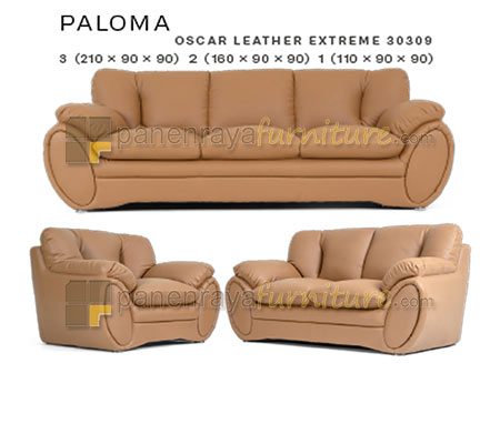 Panen Raya Furniture Morres Sofa 321 Paloma