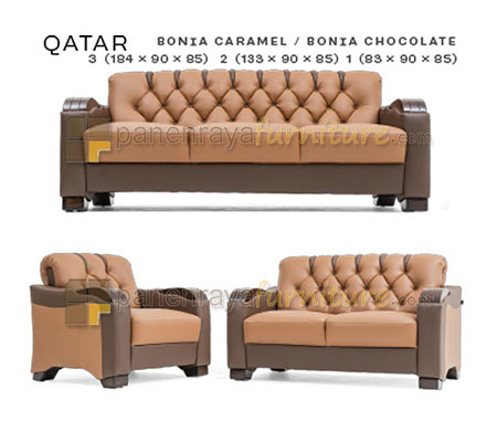 Panen Raya Furniture Morres Sofa 321 Qatar