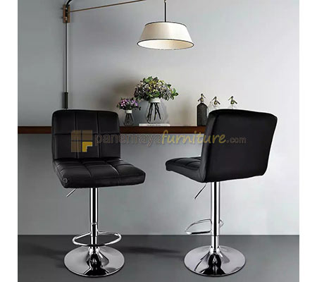 Panen Raya KURSI BAR TINGGI ZEUS 1063 (HITAM)