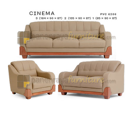 Panen Raya Furniture Morres Sofa 321 Cinema
