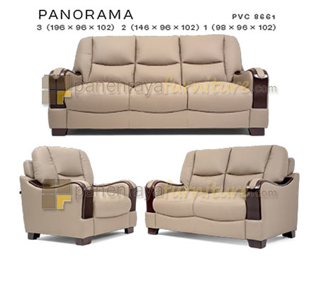 Panen Raya Furniture Morres Sofa 321 Panorama