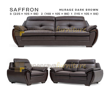 Panen Raya Furniture Morres Sofa 321 Saffron