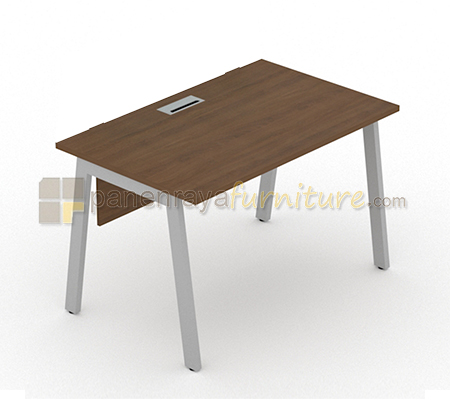 Panen Raya Furniture Meja Kantor UNO UOD 8072N Walnut 120x75x75
