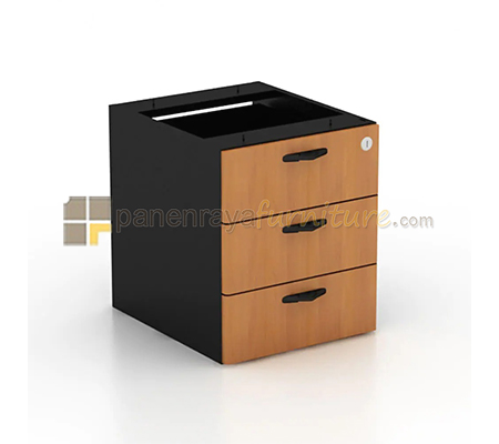 Panen Raya Furniture Laci Gantung Modera CHD 136 Cherry 40x40x40