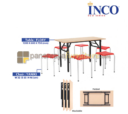 Panen Raya Furniture Meja Kantor Indachi Inco Flory