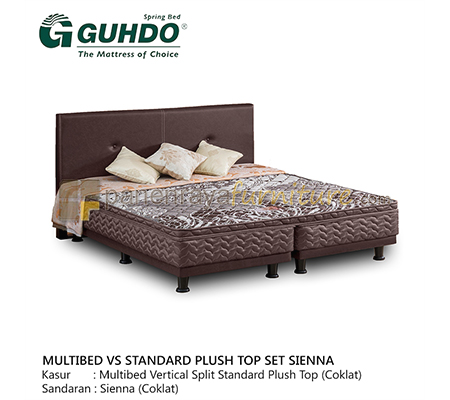 Panen Raya Furniture Guhdo Multibed Standard Plush Top VS (Set Sienna) Full Set