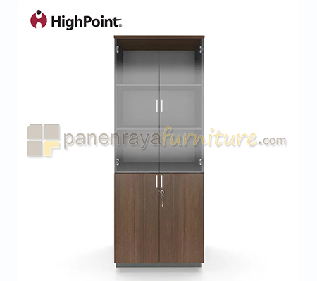 Panen Raya Furniture Lemari Arsip HighPoint BST 5324 European Walnut 80x39x208