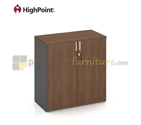 Panen Raya Furniture Lemari Arsip HighPoint Five BST 5251 European Walnut 80x39x83
