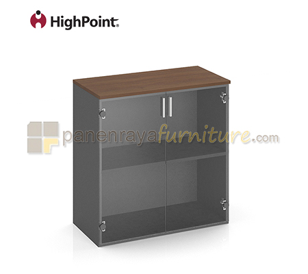 Panen Raya Furniture Lemari Arsip HighPoint Five BST 5253 European Walnut 80x39x83